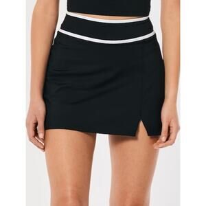 Gilly Hicks Black & White Activewear Breathable Sporty Skort Women's Size XL